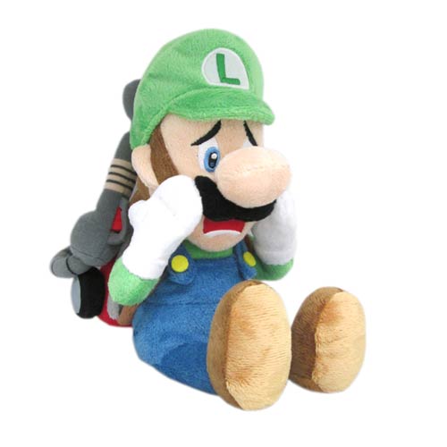 Luigi's Mansion Luigi with Strobe 7-Inch Plush